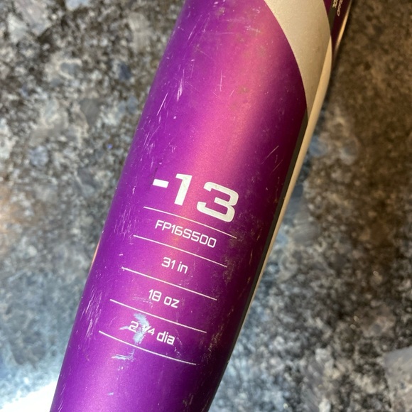 Easton FS500 FP16S500 31/18 Fastpitch Softball Bat USSSA 2 1/4" Barrel - Picture 3 of 8